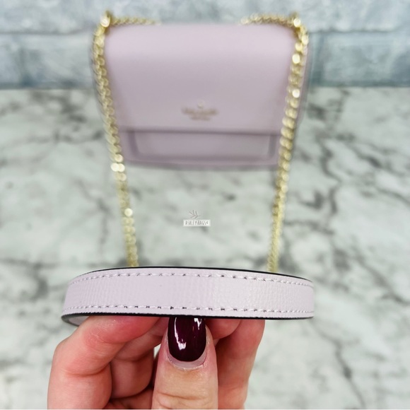 Kate Spade Remi Flap Chain Crossbody Shoulder Bag In Lilac Moon - Picture 5 of 13